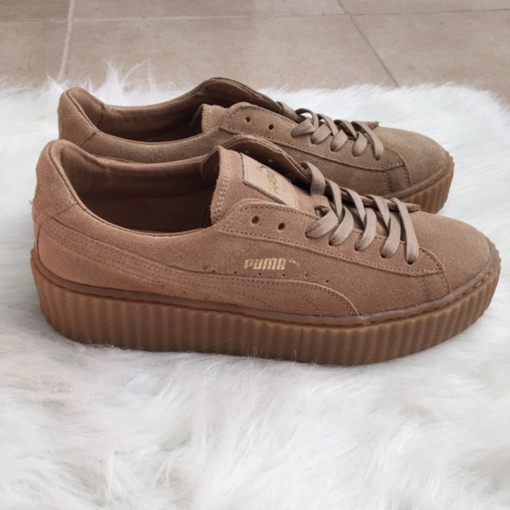FENTY oatmeal creepers- limited Edition